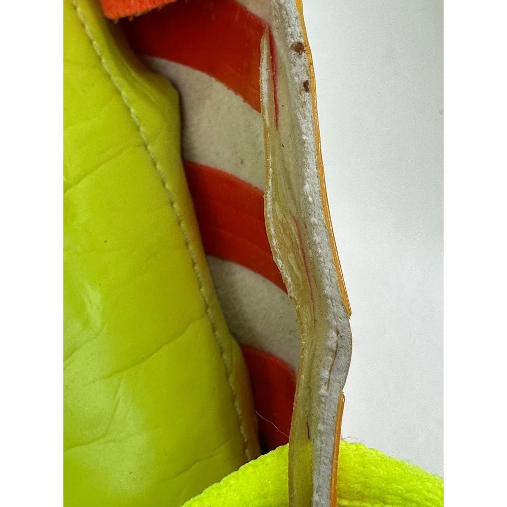 Adidas Adizero Indoor Court Shoes Neon Orange Yellow Men's 11.5 Handball VBall